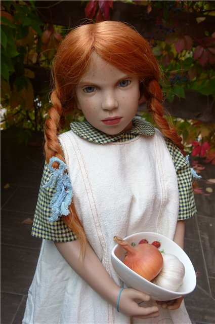 Две сестры-Лотта и Фанни. Коллекционные куклы (фото 5)