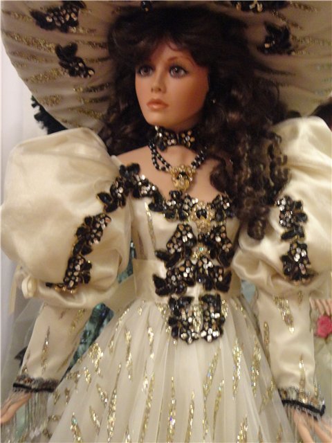 Я назвала ее Золотая Звезда. Фарфоровая кукла от Русти