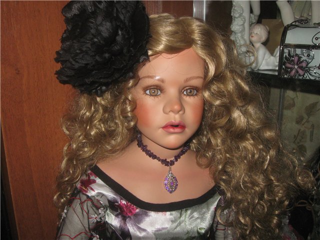 Субботний день или платье для большой фарфоровой куклы. Луиза от Дамри Бенингховен (Damrie Benninghoven) (фото 2)