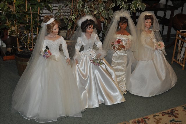 Ах эти милые невесты... Фарфоровые куклы от Ashton Drake, Sandra Bilotto, Titus Tomescu (фото 3)