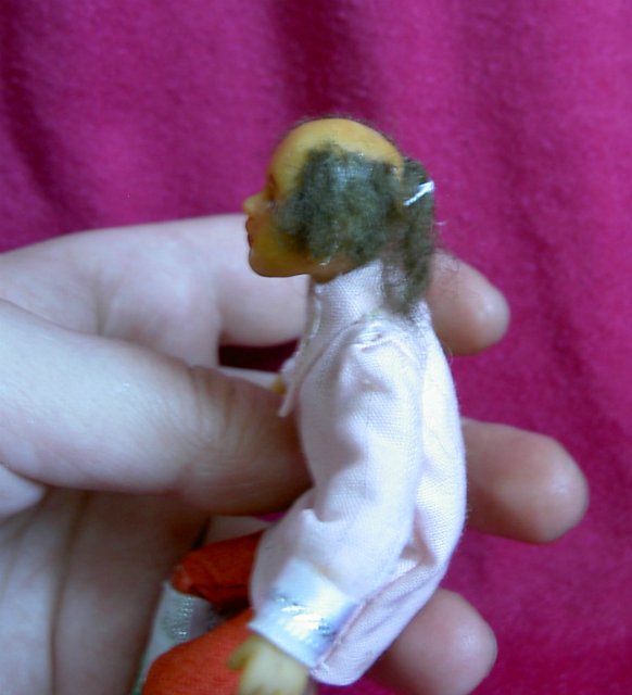 Казах. кукла ОААК — Лепка авторских кукол: полимерная глина (фото 3)