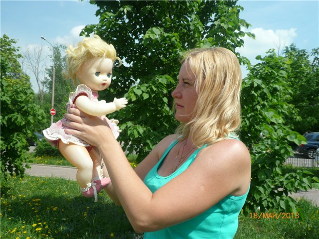 Винтажная Аленка - кукла СССР. Моя покупка с блошки