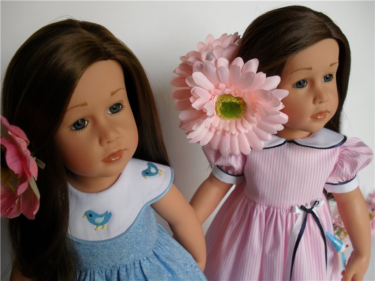 "С днём рождения, птички!" Наряды для кукол Готц