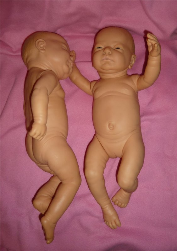 Виниловые анатомические малыши Berjusa (фото 6)