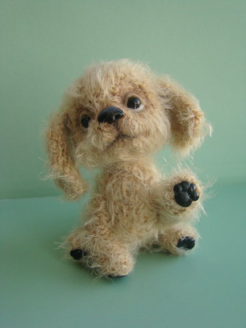 Щен. Авторская игрушка Ольги Чернухо (фото 7)