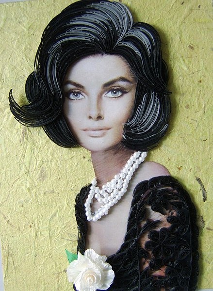 Квиллинг. Невероятные женские образы Евгении Евсеевой