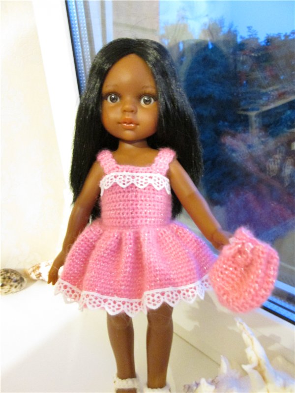 Платье для Норочки — Одежда и обувь для кукол своими руками: фото (фото 6)