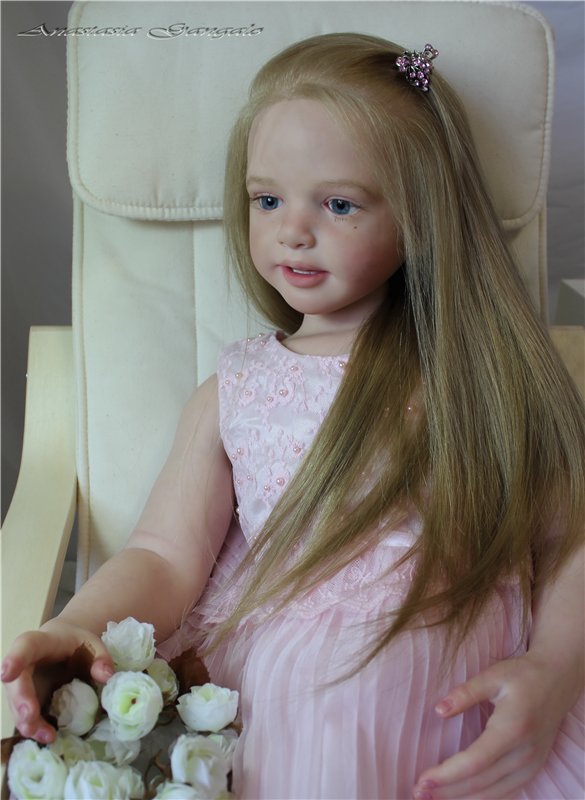 Святослава. Мой светлый ангел. Кукла реборн Анастасии Гангало