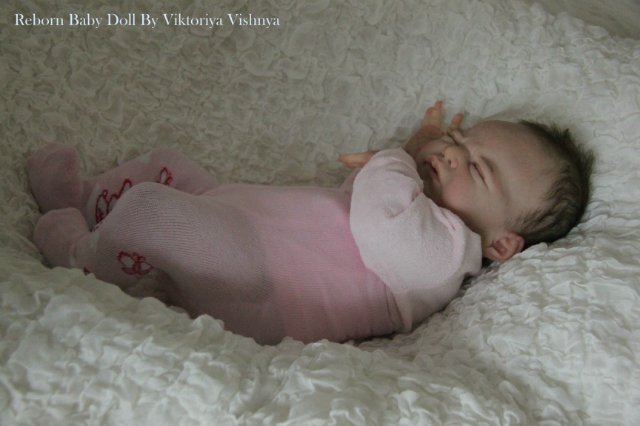Наконец... представляю вам мою куколку... Реборн Виктории Вишни