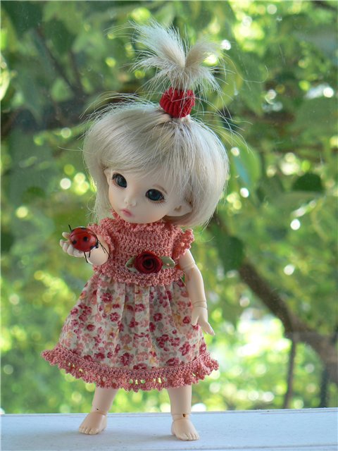 Весенние хлопоты Росинки - куколка bjd (фото 3)