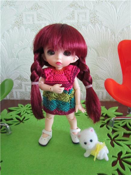 Сказка о новом комбинезончике или как Мэгги примеряла косы