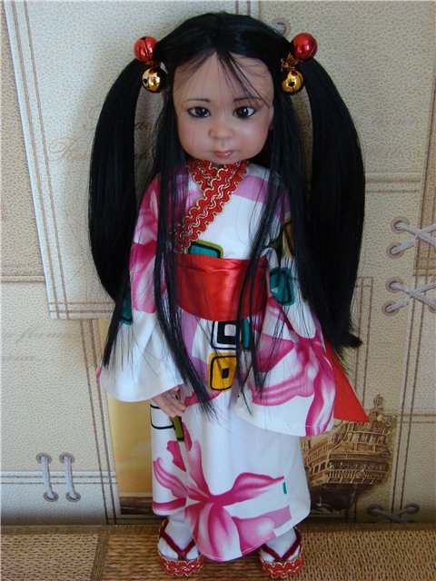 Японская тема. Авторские куклы Кондрашовой Ирины (фото 6)
