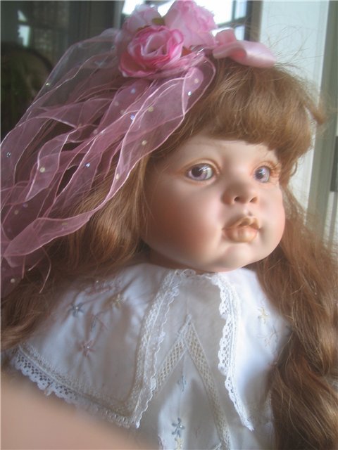 Фарфоровая Фиалочка от Файзох Спанос (фото 6)