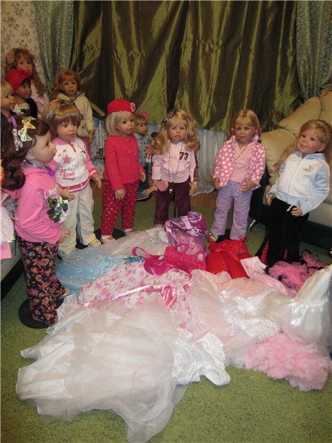 Как наряды мы выбирали. Коллекционные куклы Masterpiece