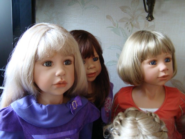 Без темы,просто для души...мои кукольные детки. Кукольная коллекция