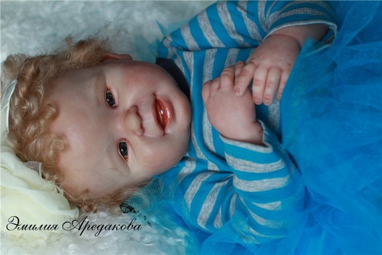 Первый зуб. Кукла реборн от Э. Аредаковой (фото 4)