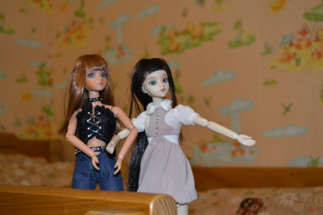 Что делают куклы, когда нас нет... (Коллекция J-dolls)