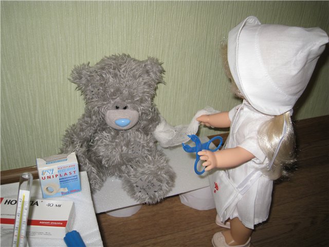 Медсестричка Даша! Кукла Весна