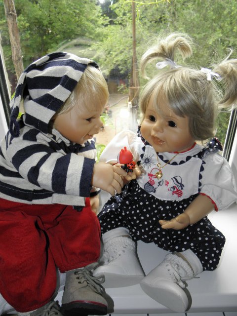 Brigitte Leman малыши — Куклы Brigitte Leman (Бриджит Леман): Zapf Creation (фото 3)