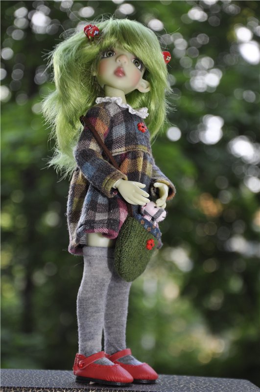 Новое платье-новый образ! Зеленая Коричка от Кайе Виггз