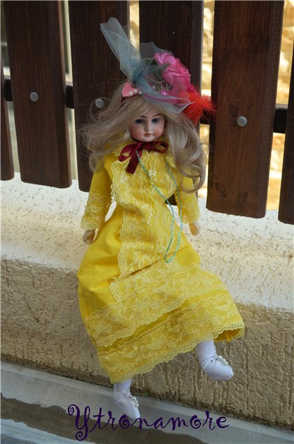 Антикварная кукла Ernst Heubach 1900 года