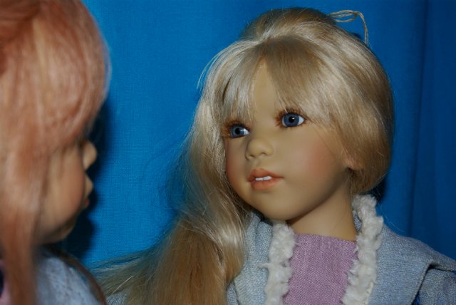 Сравниваем кукол Annette Himstedt 2002 и 2004 года. Efi, Pauline (фото 2)