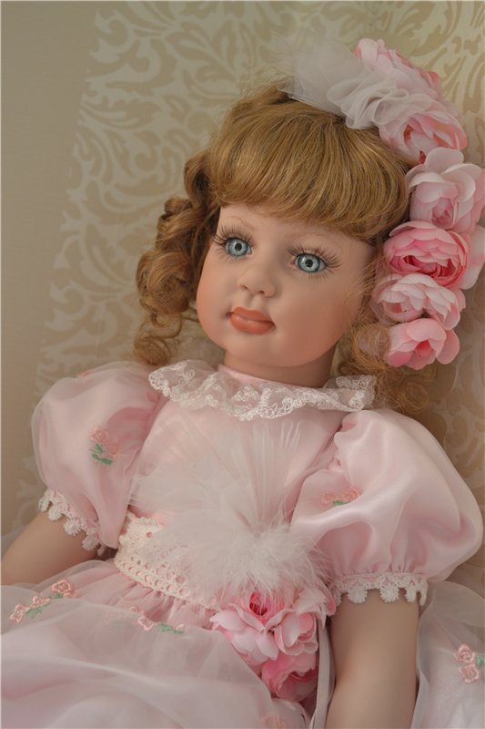 Мои первые куклы от Файзах Спанос - Молитва, Ангел и Чайная Роза