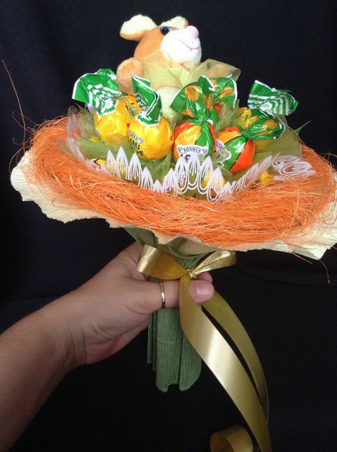 Сладкие букеты от Катерины Осиповой-Коняевой (фото 2)