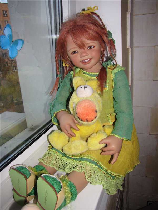 Рыжий лучик солнца - Санрике от Annette Himstedt (фото 6)