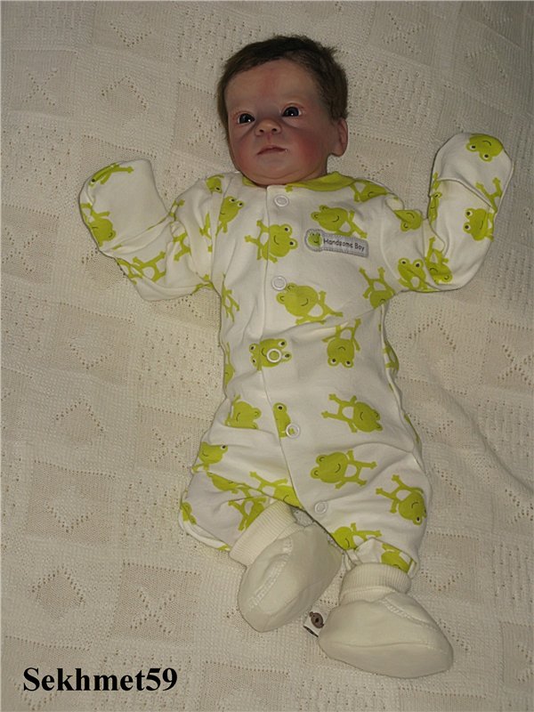 Недоношенный ребенок-реборн от Елены Андреевой