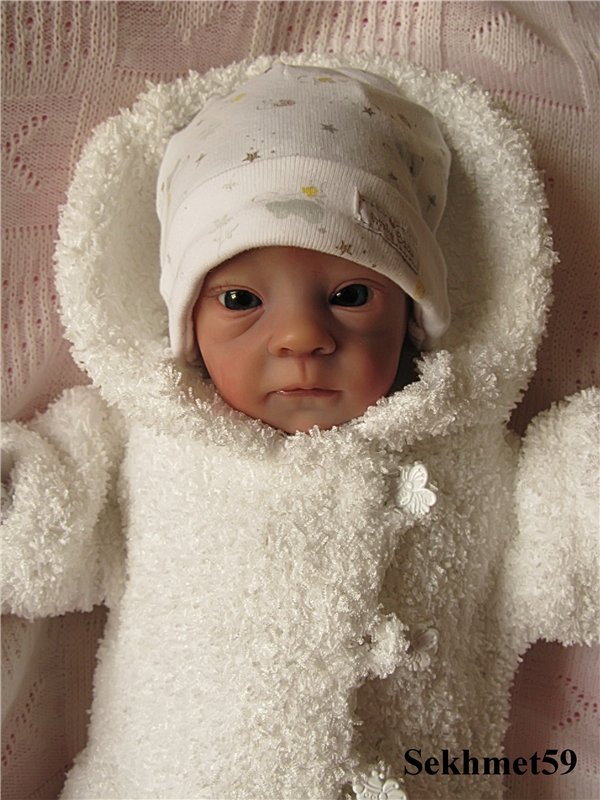 Недоношенный ребенок-реборн от Елены Андреевой (фото 9)