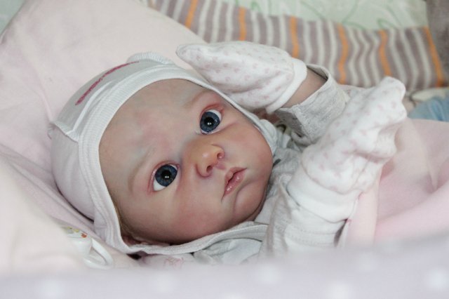 Мои маленький большеглазик, кукла реборн Беспаловои Жанны