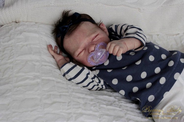 Первая улыбка... Кукла реборн Анастасии Бочковой