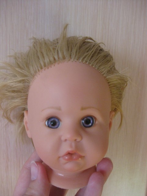 Gotz Muffin. Замена глаз кукле своими руками (фото 5)