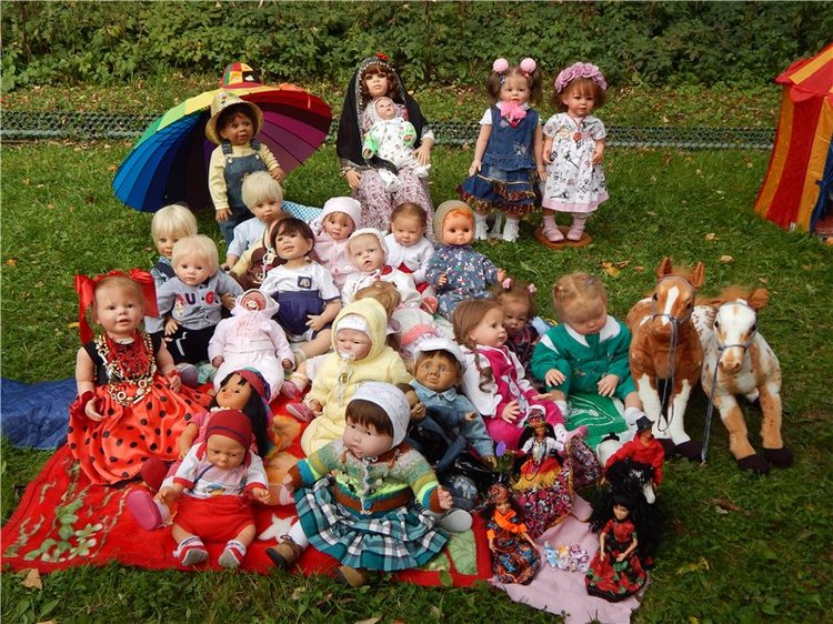 Цыгане в Царицыно. Наша сентябрьская кукловстреча