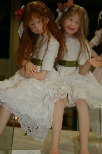 Куклы Лауры Скаттолини на выставке VII Международный салон кукол в Москве