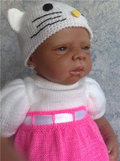 Куколка Мишель мулаточка — Куклы Реборн (Reborn): домашние фото (фото 6)