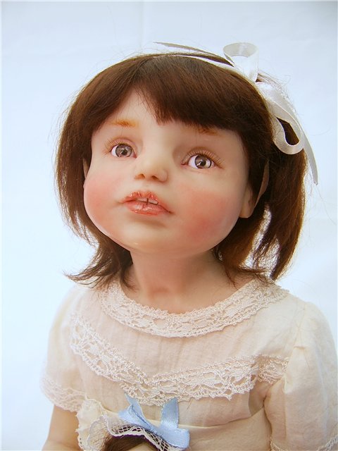 Авторские куклы Светланы Гришко. Новенькая и подруги (фото 9)