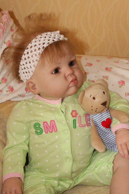 Пончик Люся - моя кукла реборн