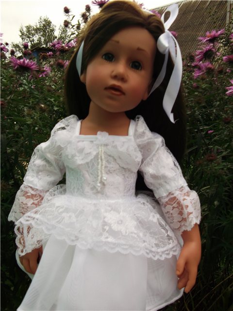 Кружевное настроение — Одежда и обувь для кукол своими руками: фото