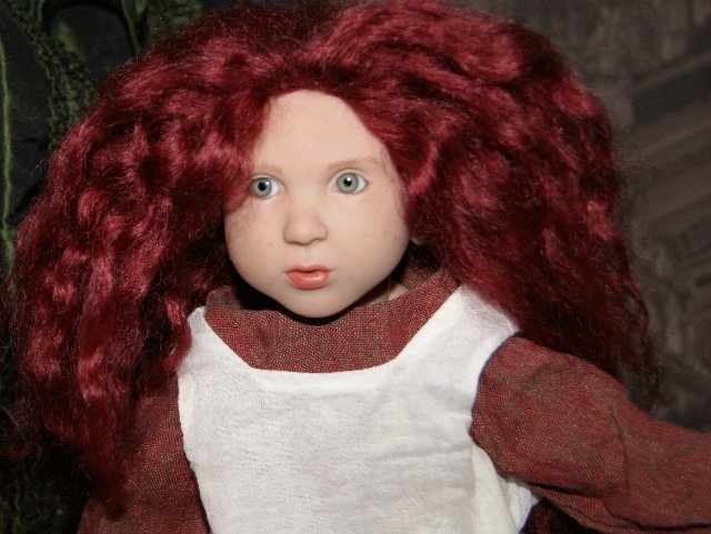 Коллекционная кукла Almalotte и компания - мои любимые рыжики Zwergnase (фото 3)