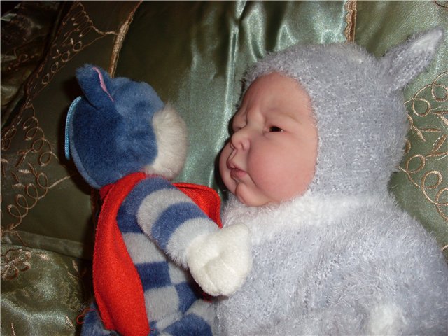 Кошачий барин. Кукла реборн Елены Андреевой (фото 9)