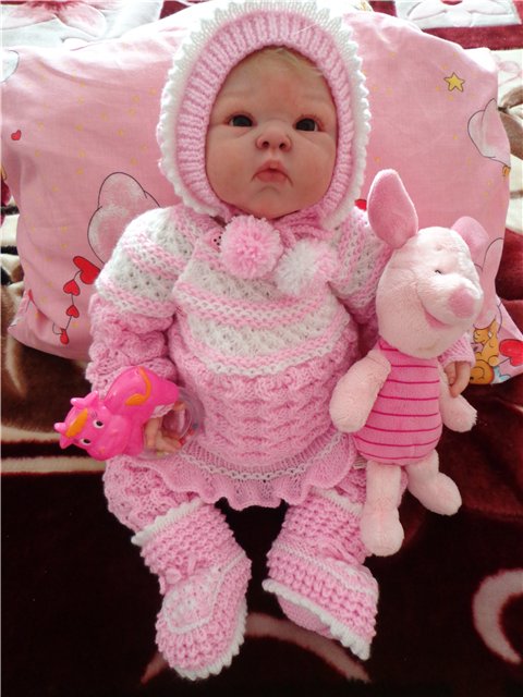 Вязаный костюмчик — Одежда и обувь для кукол своими руками: фото (фото 4)