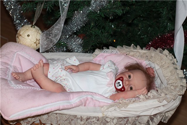 Кукла реборн Ланочка — Куклы Реборн (Reborn): работы мастеров (фото 3)