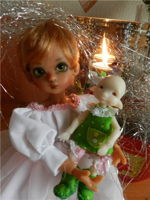 Новогодние сюрпризы. К Анж приехала сестренка! Кукла Kaye Wiggs (фото 4)