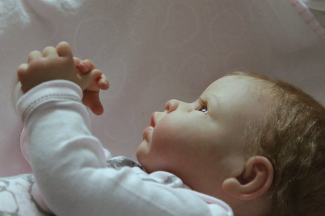 Неженка - Кристочка... Куколка реборн Виктории Вишни (фото 7)