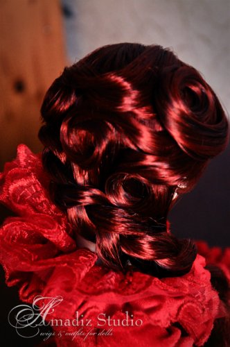 Невероятные парики для кукол БЖД от: Amadiz Studio (фото 3)