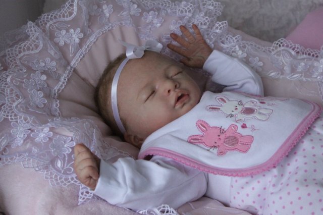 Спящая красавица Джульетта! Куколка реборн Виктории Вишни