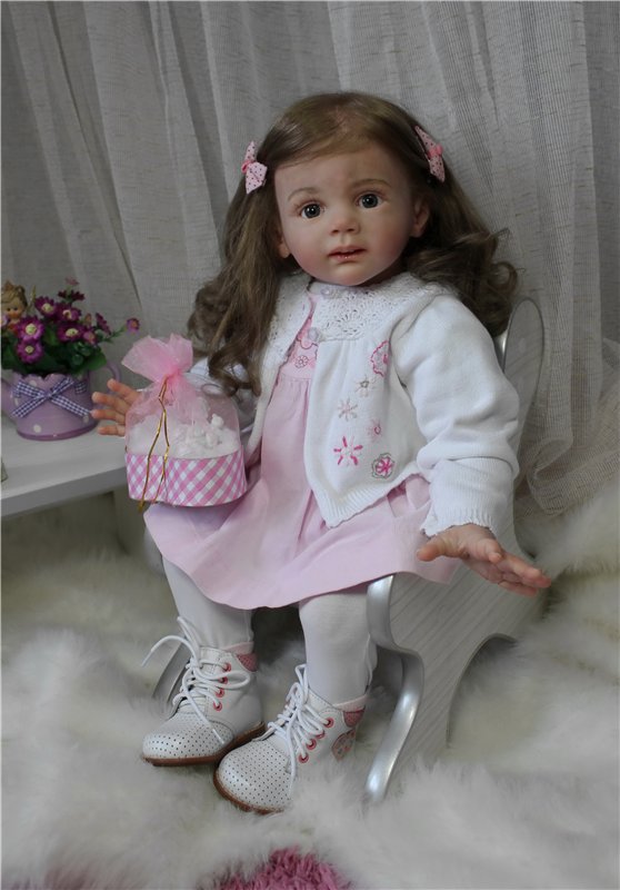 Машенька - маленькая заинька. Куклы реборн Анастасии Гангало