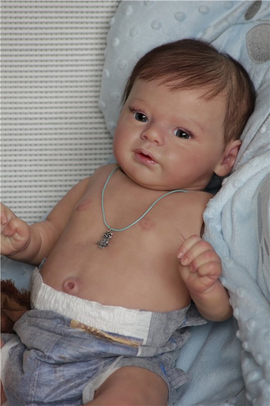 Коленька - кукла реборн Ковылиных Светланы и Эдуарда (фото 4)